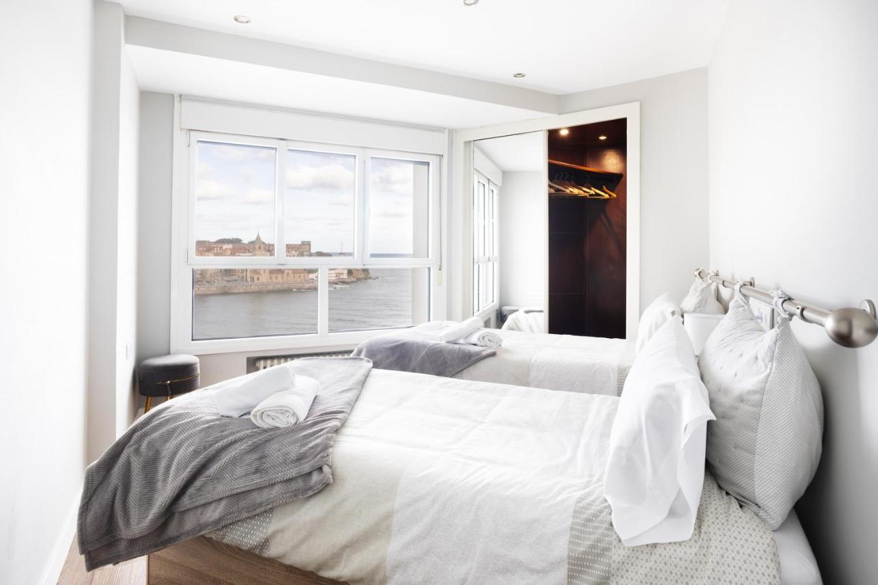 Amanecer Cantabrico Apartment Gijon Luaran gambar